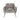 Grey Velvet Accent Chair with Criss-Cross Steel Legs