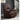 Brown leather recliner with Glider