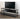 Black Glass TV Stand With 3 Shelves