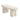 Azoro Cream Boucle Bench – Plush Modern Upholstered Accent Seat