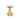 Bailey Marble Top End Table with Gold Polished Steel Base