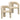 Beige Upholstered Dining Chairs Set of 2 – Modern Chenille Comfort