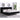 Black Velvet Tufting King Bed 