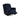 Blue fabric recliner chair 