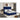 Blue Velvet  Platform Bed 