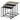 Bristol 3pc Nesting Accent Tables in Antique Gold and Black