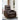 Brown leather recliner chair for living room setting
