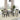 Conrad 5pc Small Dining Table Set with Drop-Leaf Round Table