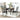 Drop leaf dining set for 4 people