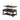 Espresso wood coffee table with lift-top feature 