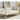Truro Modern Fabric Sofa With Matte Gold Steel Frame. Sofa for living room