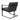 Black Faux Leather Accent Chair With Steel Frame. Available in Meuble Montreal.