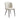 Fortina Leatherette Dining Chair – Taupe Seat with Black Metal Legs