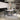 Gavin/Silvano Black Dining Table Set 7pc – Marble Glass Top Table