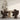 Godiva/Caprese Ivory 5pc Dining Set – Round Faux Stone Table