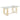 Gold Glass Dining Table for 6 – Modern Eros Design