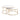 Gold Round Nesting Coffee Tables with Marble Top – Set of 2