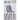 Gray Fabric dining chair with black legs 