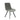 Grey dining chair with black legs 