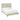 Kroma Tufted Upholstered King Bed in Beige with Steel Frame
