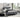 Grey Upholstered Double Platform Bed with Adjustable Headboard