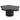 Mayal Black Coffee Table – Solid Mango Wood, Mid-Century Modern Style