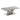 Napoli Modern Faux Marble Coffee Table in Light Grey