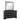 Black dresser with mirror 