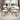 Rocca/Zuni 5pc Glass Dining Table Set – Round Walnut Table