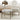 Salina Grey Linen Polyester Fabric Ottoman – Solid Wood Legs. Ottoman for living room.