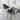 Set Of Two grey dining chairs for dining room