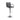 Grey bar stool with armrests 