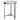 Strata Round Chrome Glass Side Table with Tempered Glass Top