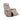 Stone color Swivel Power Recliner Chair with Glider Rocker