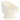 Tilsy Modern Swivel Accent Chair in Ivory Boucle with Pedestal Base