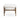 White Fabric Ottoman  for Living Room