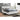 White Upholstered Double Platform Bed