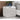 White textured nightstand with two drawers