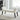 White tufted bench with black legs for living room
