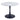 Zilo 40 White Round Dining Table with Faux Marble Top