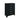 Black chest with four drawers 