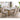 Ceramic Marble dining set for 6 people